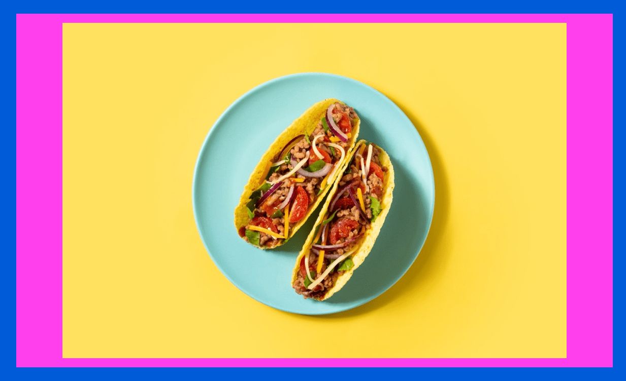 Taco chains, tacos